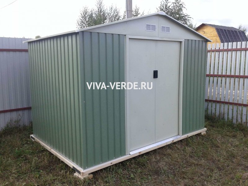 Хозблок металлический Barnas 3х2м