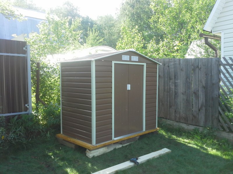 Пластиковый сарай Keter Scala 6x5