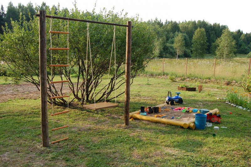 Облачный замок качели гнездо 85 см