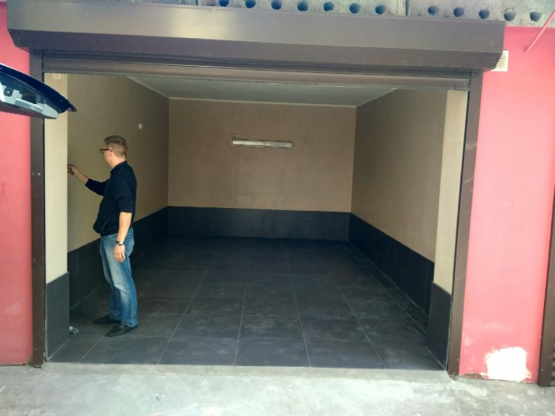 Покраска гаража внутри