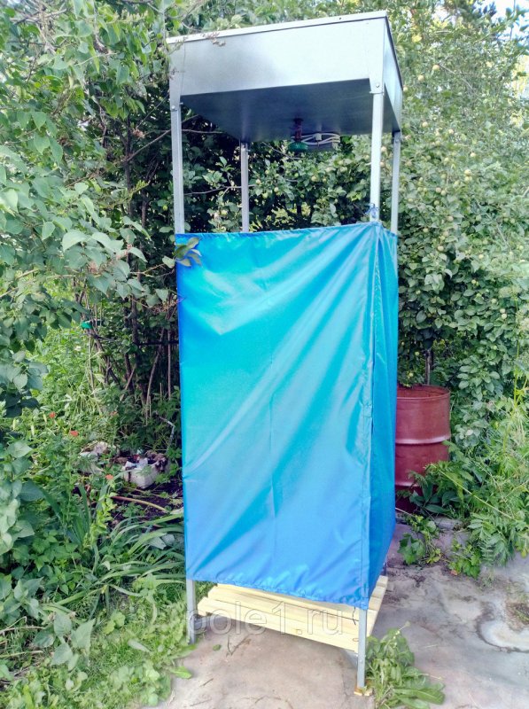 Душ дачный 80* 80 "Электромаш" без ЭВН-128л