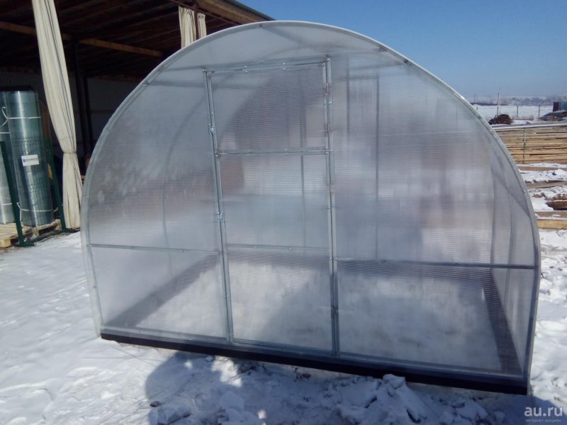 Теплица Агросфера богатырь (Люкс) 1 200х300см