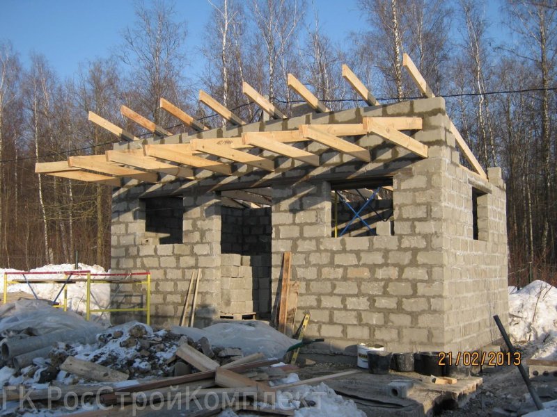 Постройки из газобетона
