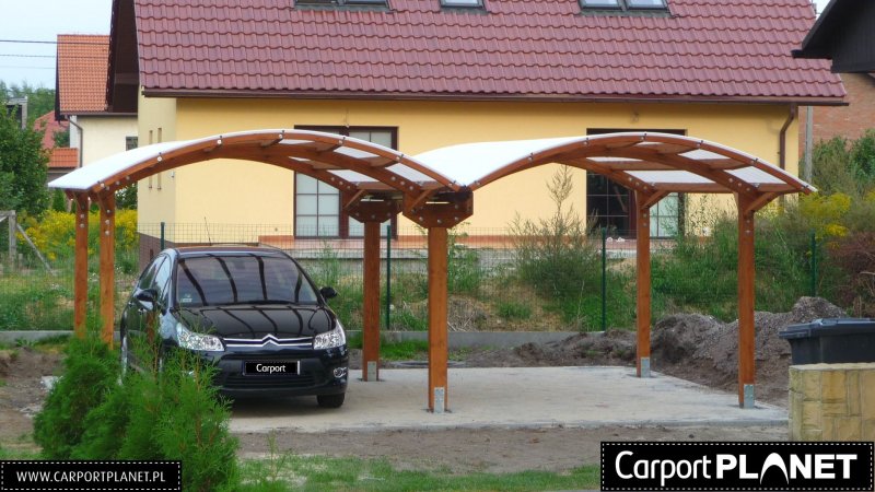 Необычные навесы для автомобилей