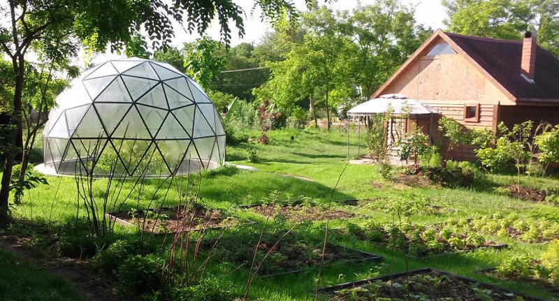 Геокупол оранжерея