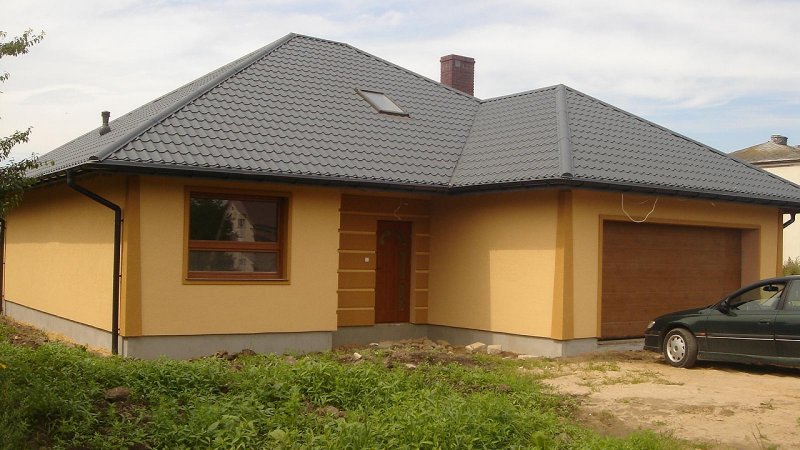 Гараж из сэндвич панелей