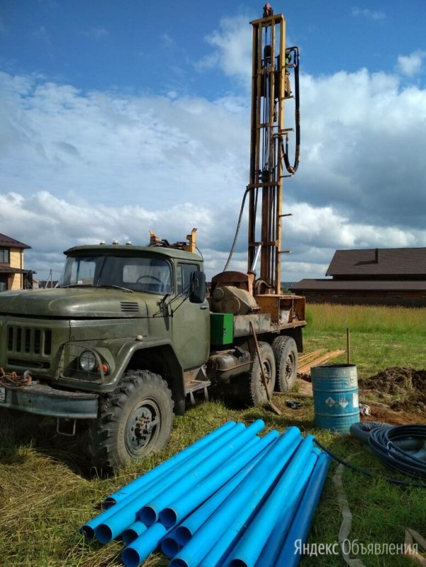 ЗИЛ 131 бурение колодцев на воду