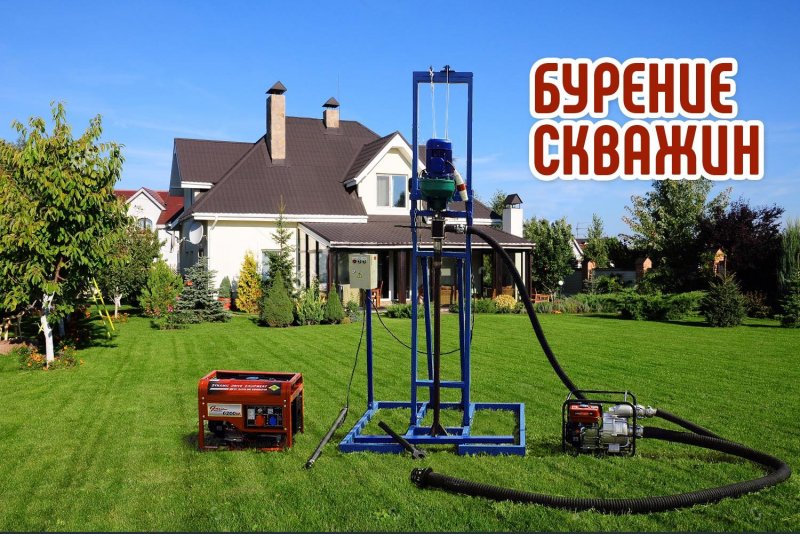 Бурение скважин баннер