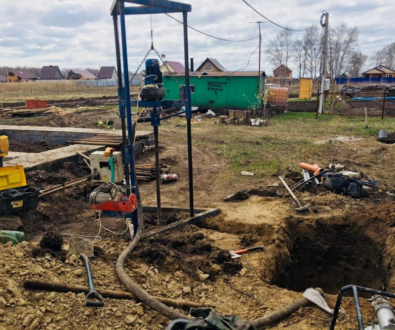 Бурение скважин под воду