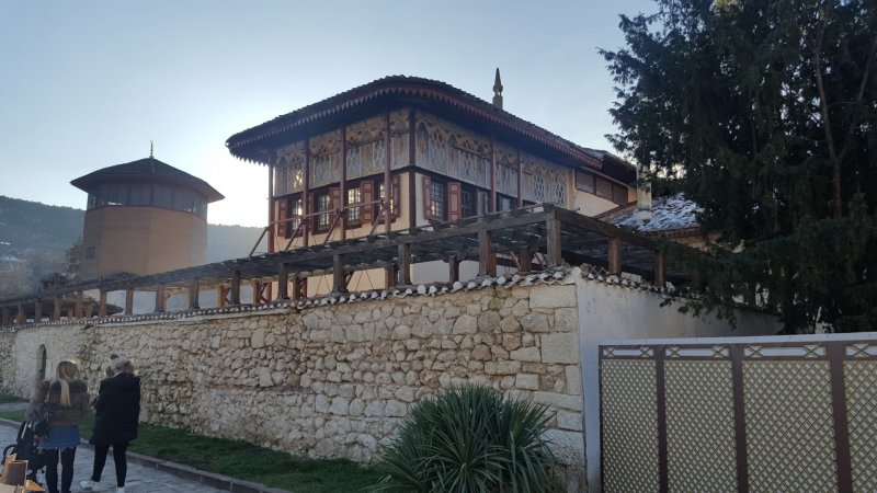 Бахчисарай Крым зимний