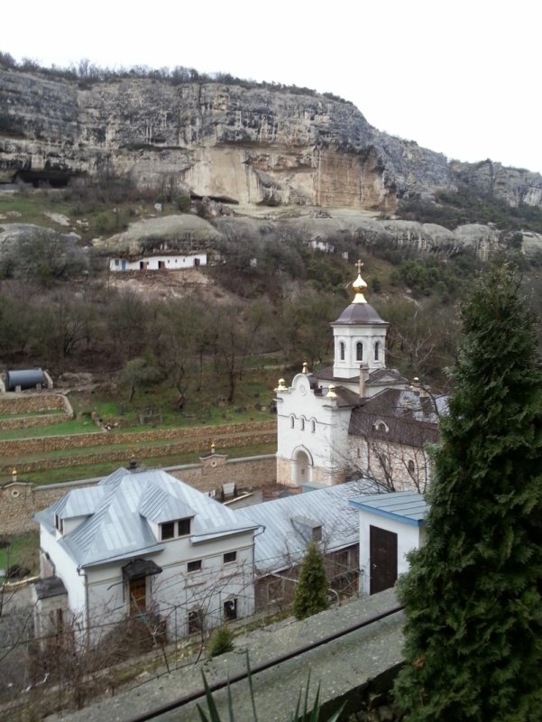 Бахчисарай Крым зимой