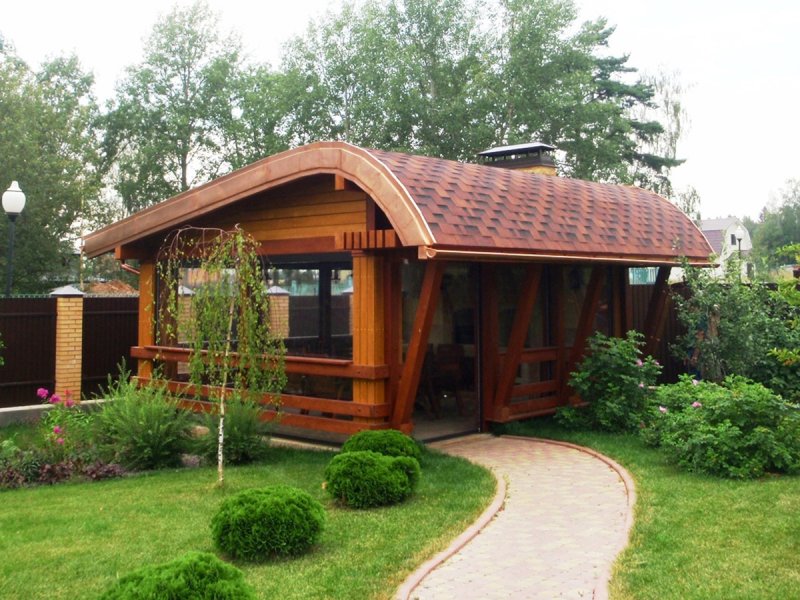 Беседки закрытого типа