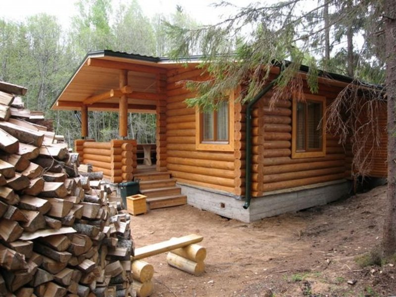 Баня на дачном участке