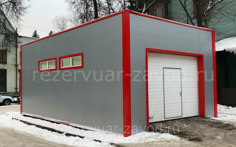 Автомойки из сэндвич панелей