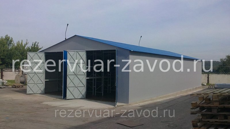 Ангар из профлиста