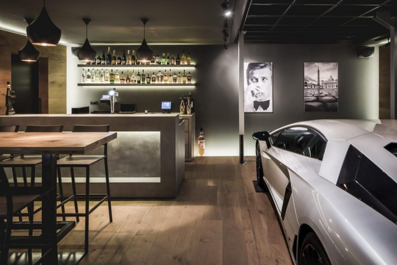 Гараж man Cave