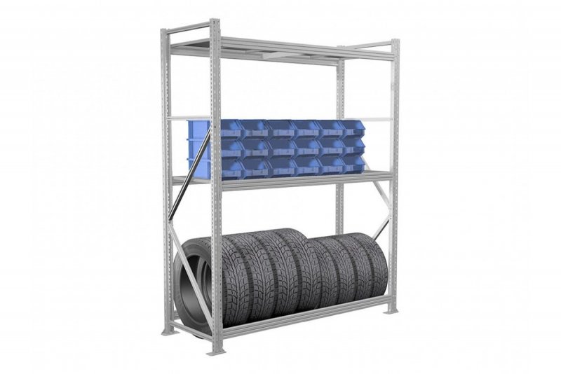 Стеллаж Практик MS Pro 200/150x60/4