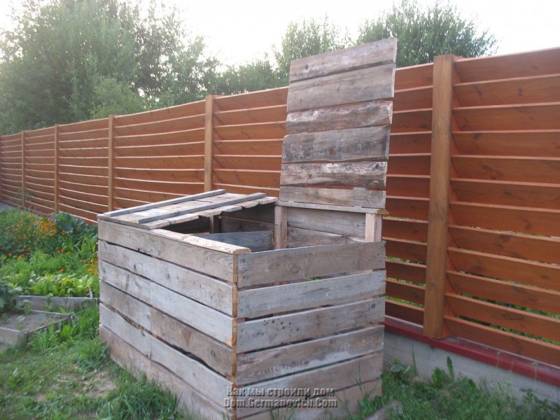 Двери для компостной ямы