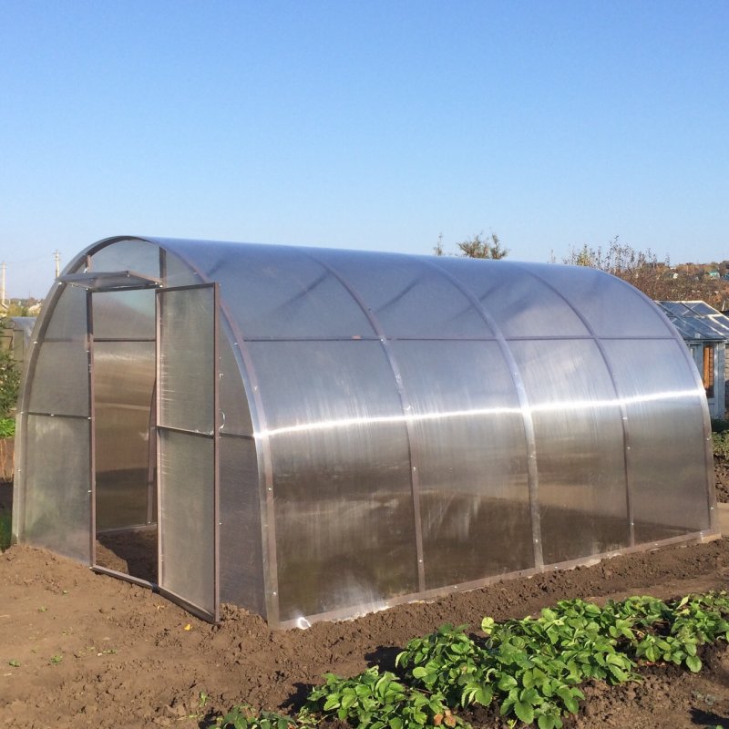Теплица Greenstorage g1002f пристенная 213х125см