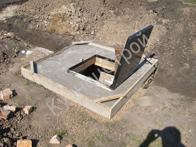 Каркасный утепленный погреб