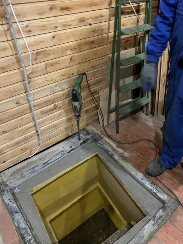 Кессон погреб в гараже