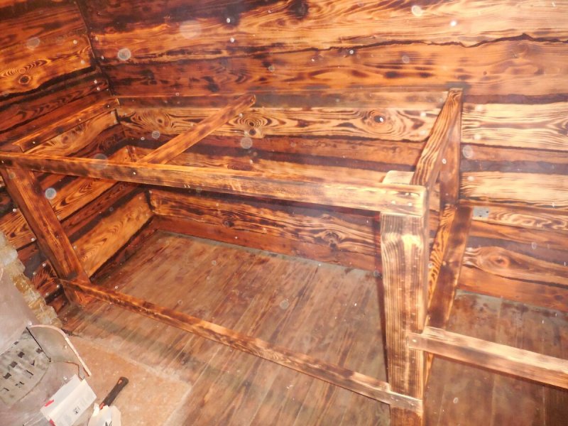Хозпостройки из горбыля