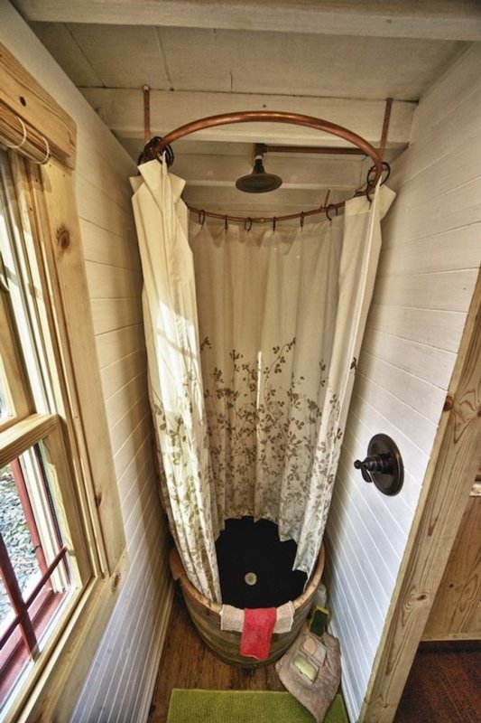 Туалет в tiny House