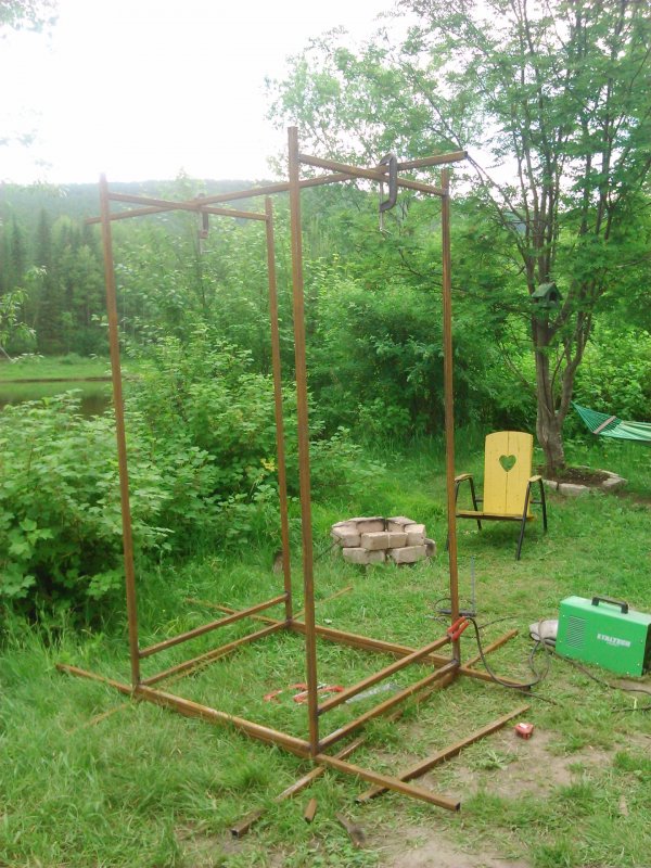 Самодельные летние души
