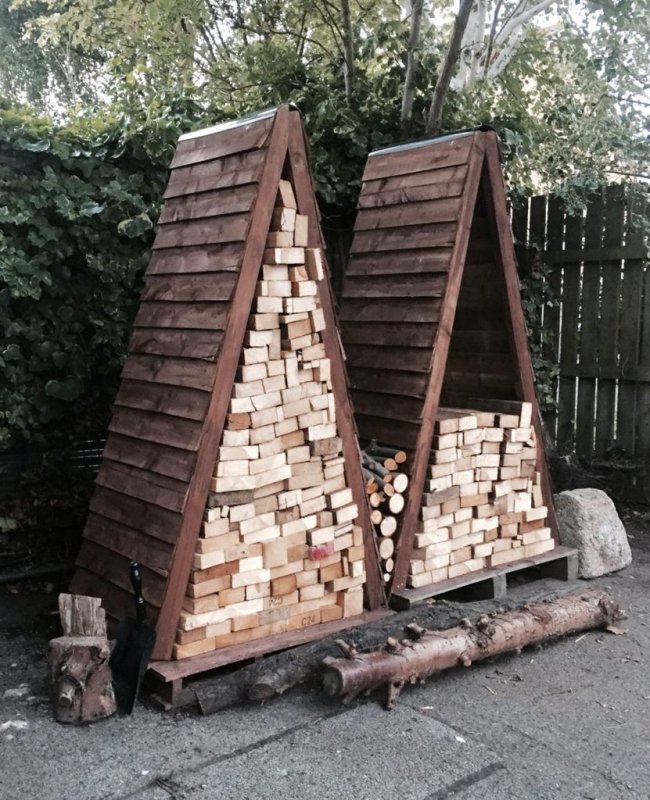 Уличная дровница Vuoksa-Wood «10 сот»