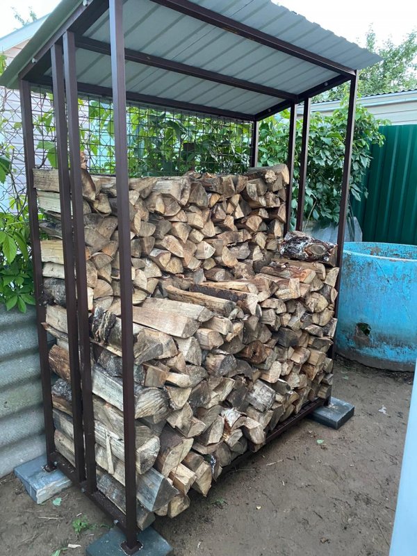 Дровник для дачи