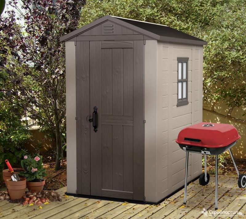 Сарай пластиковый Keter Factor 6x6 (2 коробки)