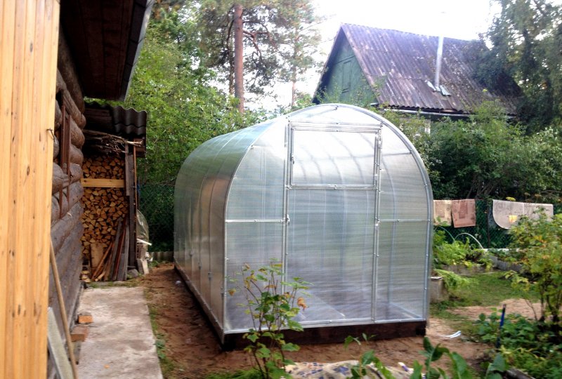 Теплица 4х2.5 поликарбонат