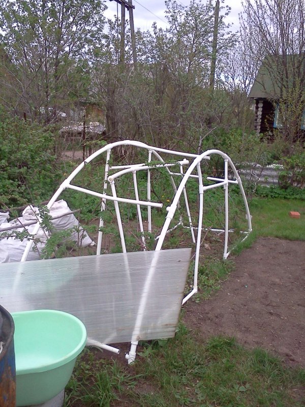 Парник из ПВХ