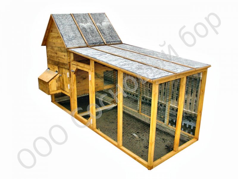 Курятник для бройлеров для 20 кур