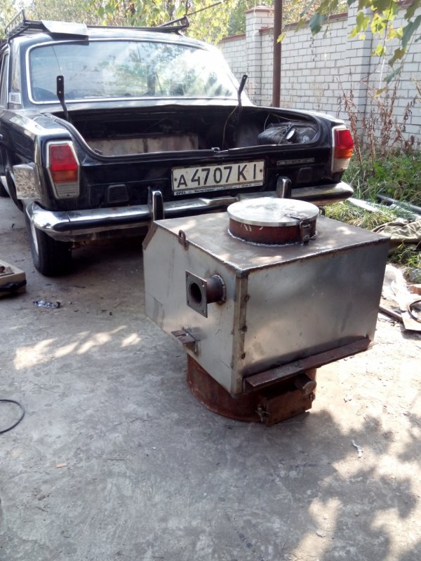 Волга на дровах
