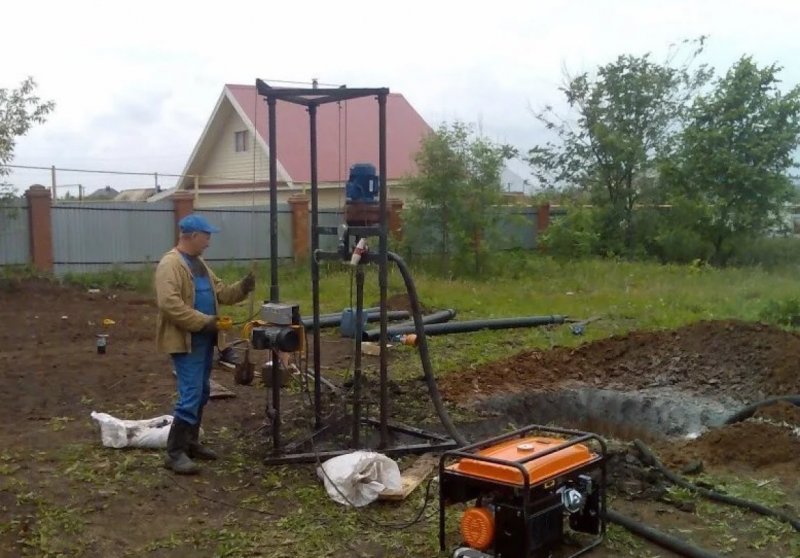 Обустройство артезианской скважины на воду