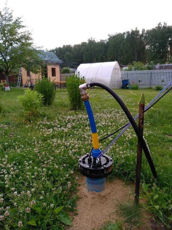 Обустройство кессона ПНД