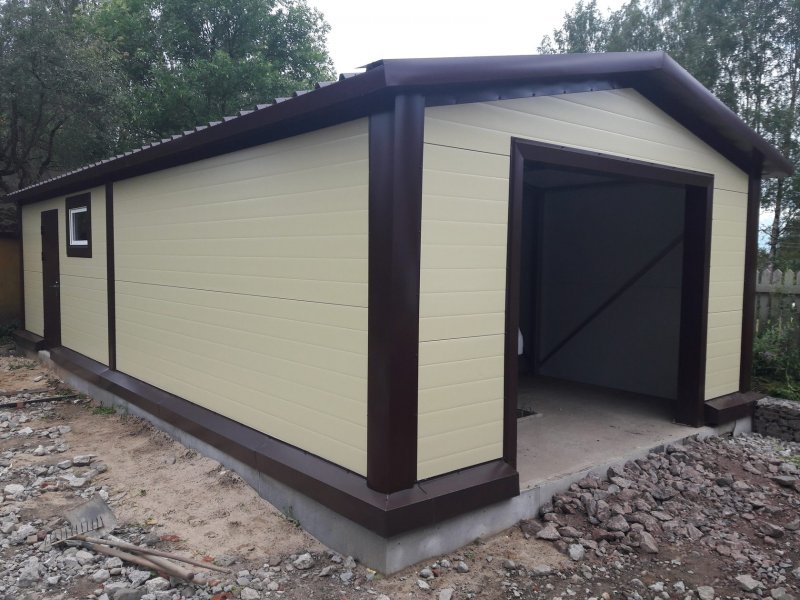 Ангар из ЛСТК 20х60м