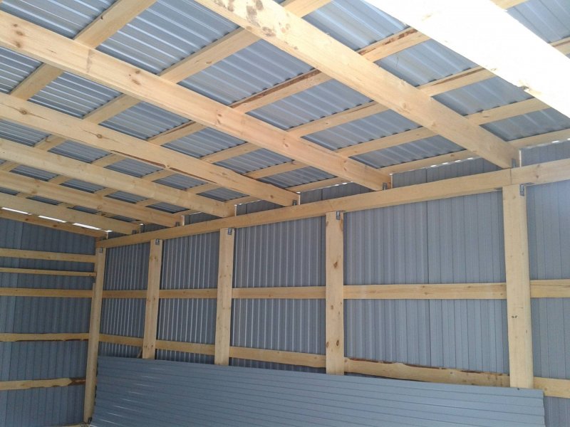 Гараж из газобетона