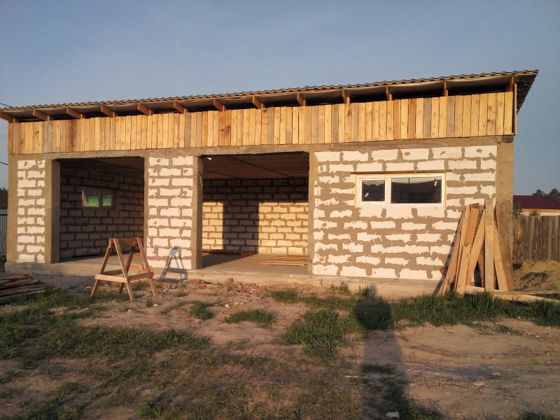 Сарай с нуля