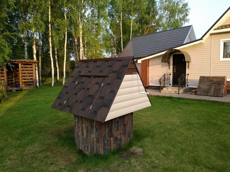 Крыша на колодец своими руками (144 фото)