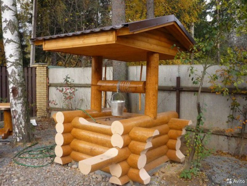 Колодец из сруба своими руками (78 фото)