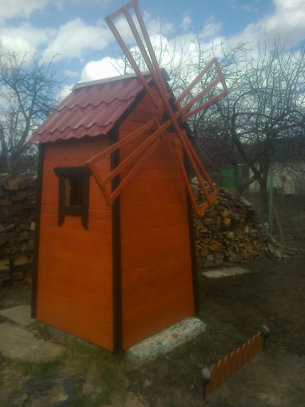 Туалет дачный