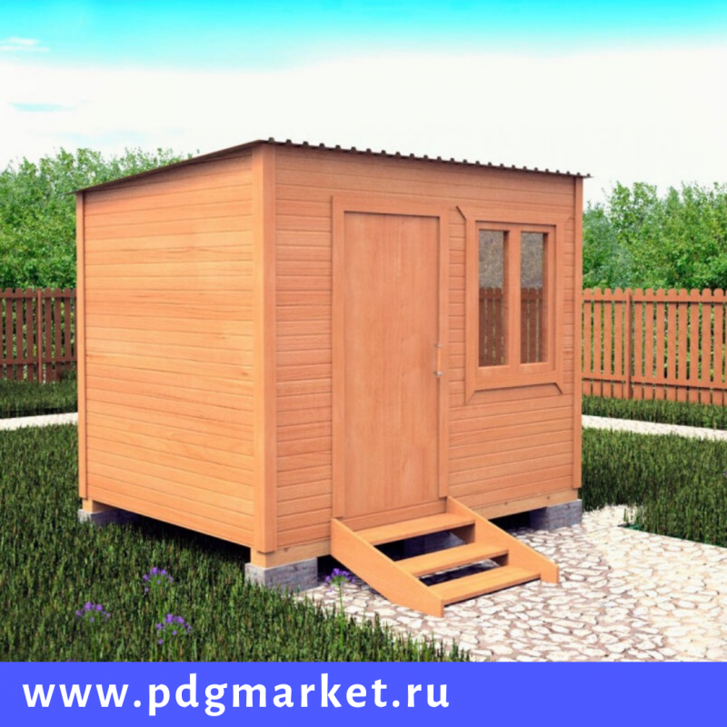 Щитовая бытовка 2х3м