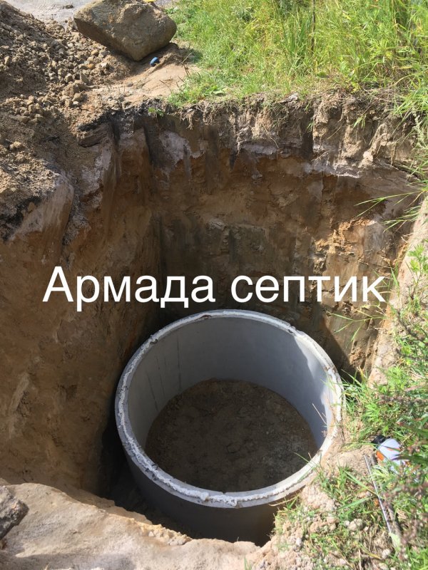 Септик из жб колец