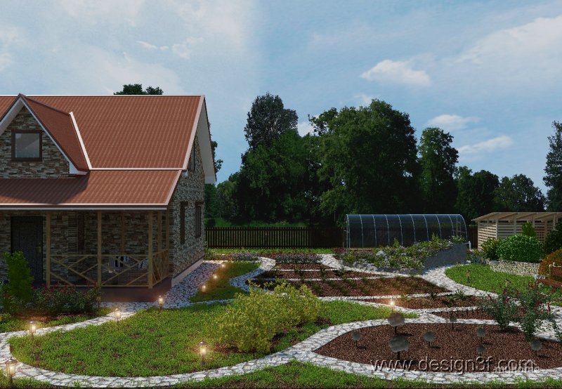Круглые беседки из поликарбоната