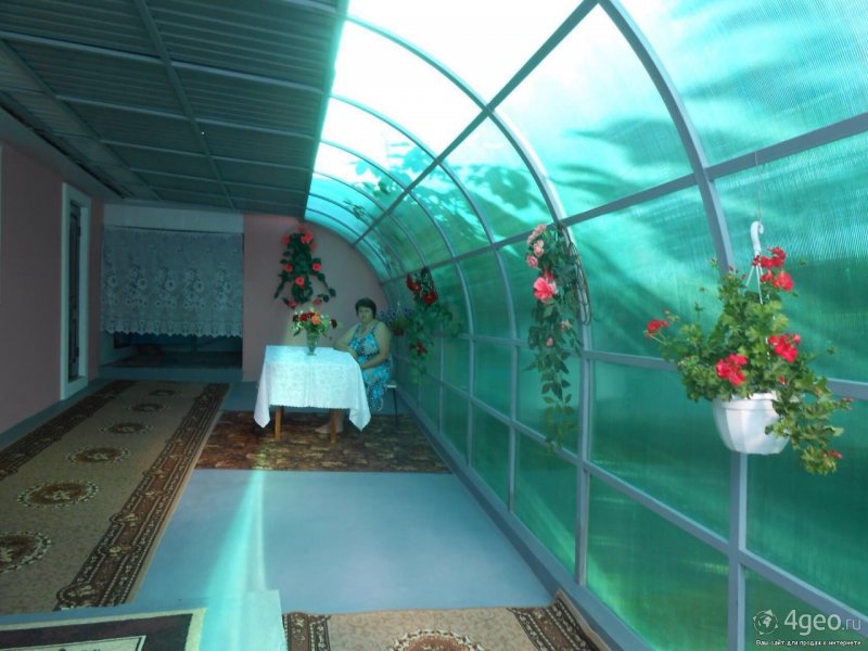 Теплица на крыше
