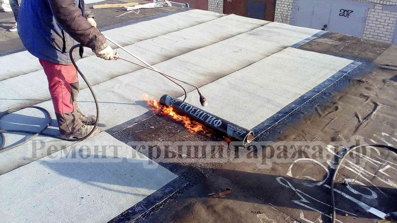 Кровля крыши гаража в Орле