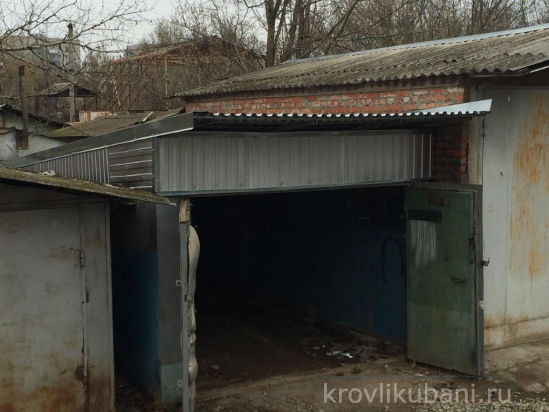 Сварные крыши гаража