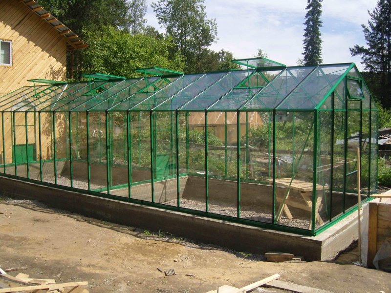 Теплица из профильной трубы 40 20 сварная